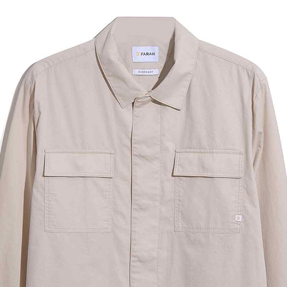 Kelly Overshirt in Stone