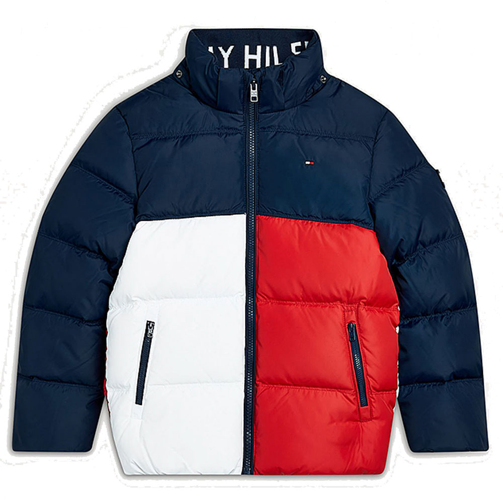 Kids Down Jacket in Red