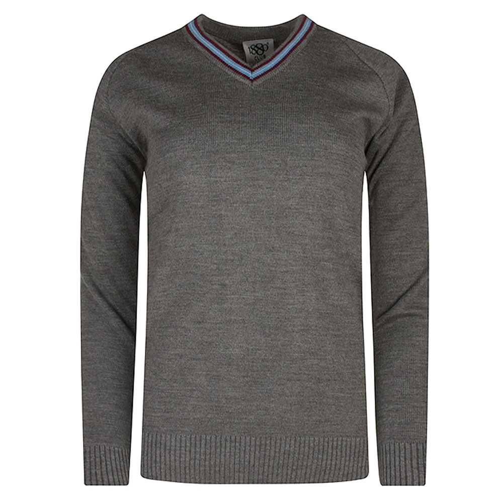 St Geneieve's Pull Over in Lt Grey