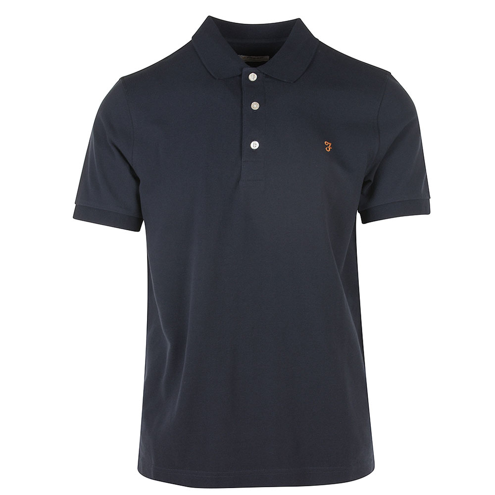 Blanes SS Polo Shirt in Navy
