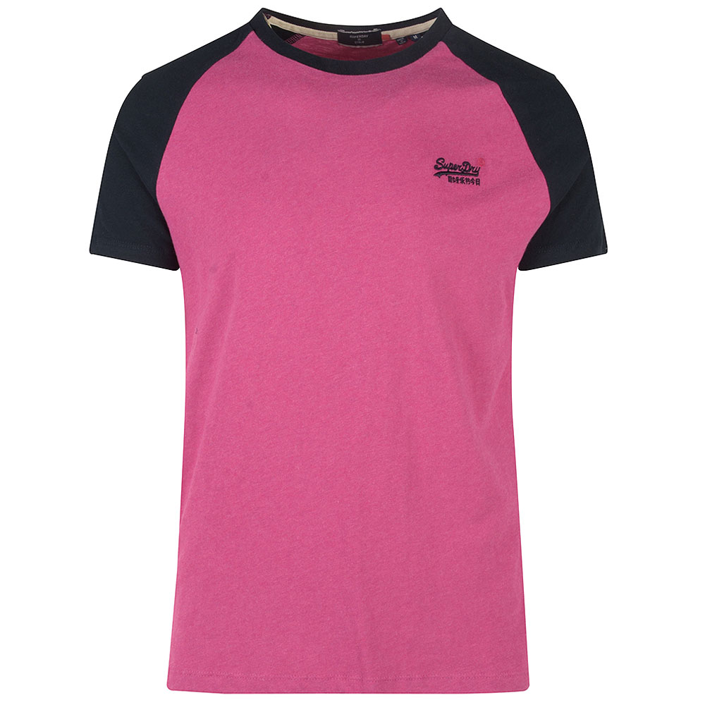 Baseball T-shirt in Pink