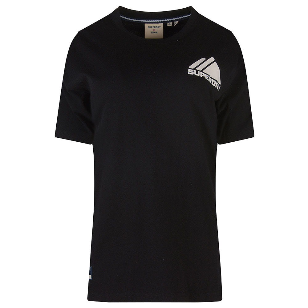 Mountain Mono Sports T-Shirt in Black