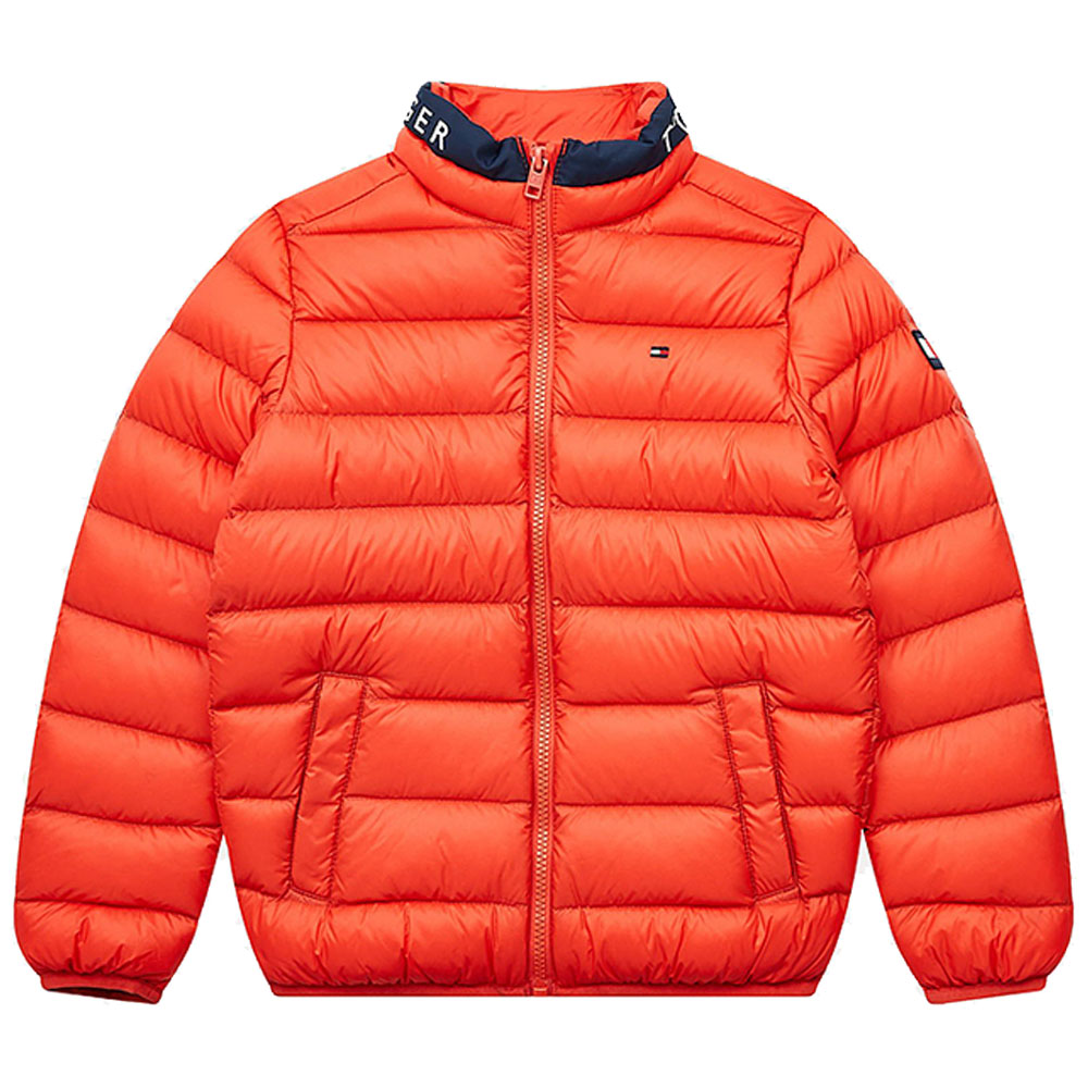 Kids Downfilled Jacket in Red