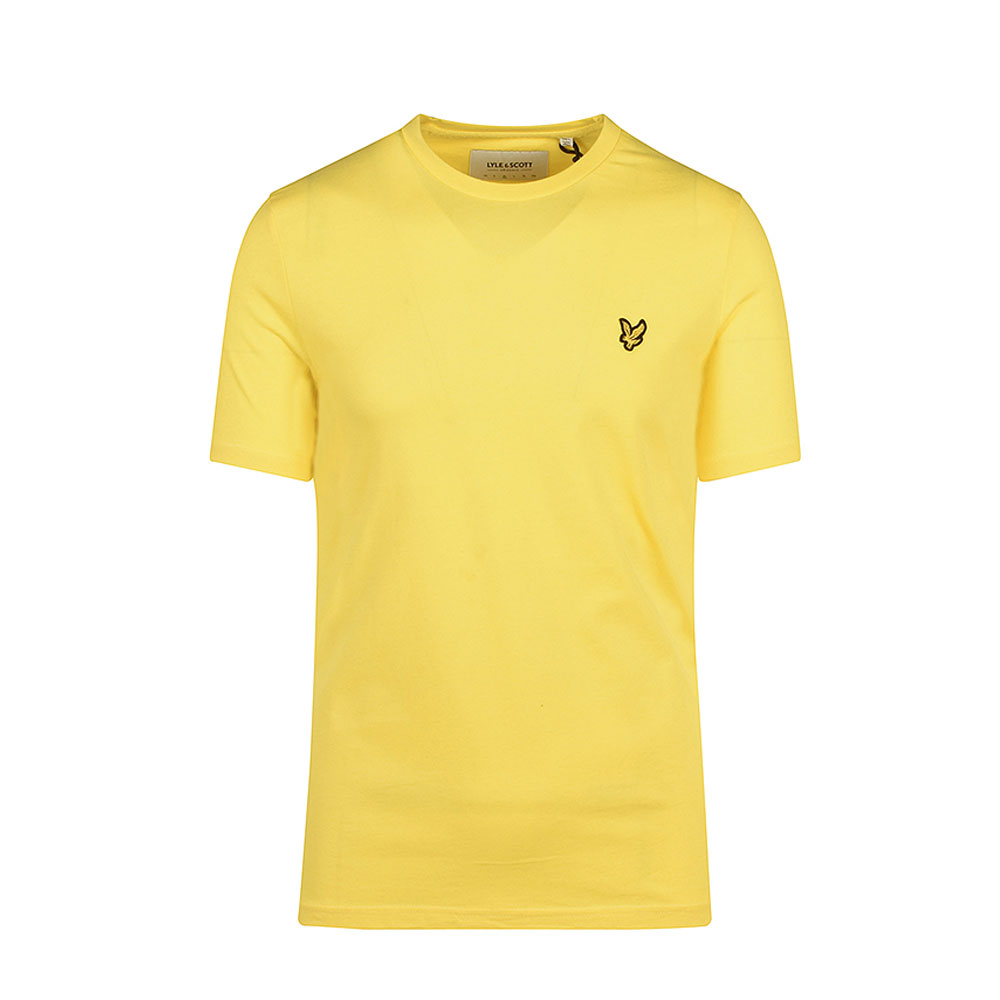 Classic Crew Neck T-Shirt in Yellow