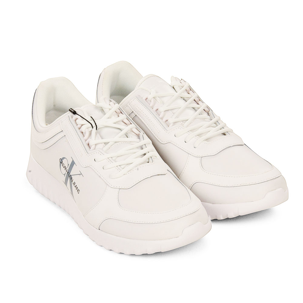 Eva Leather Sneaker in White