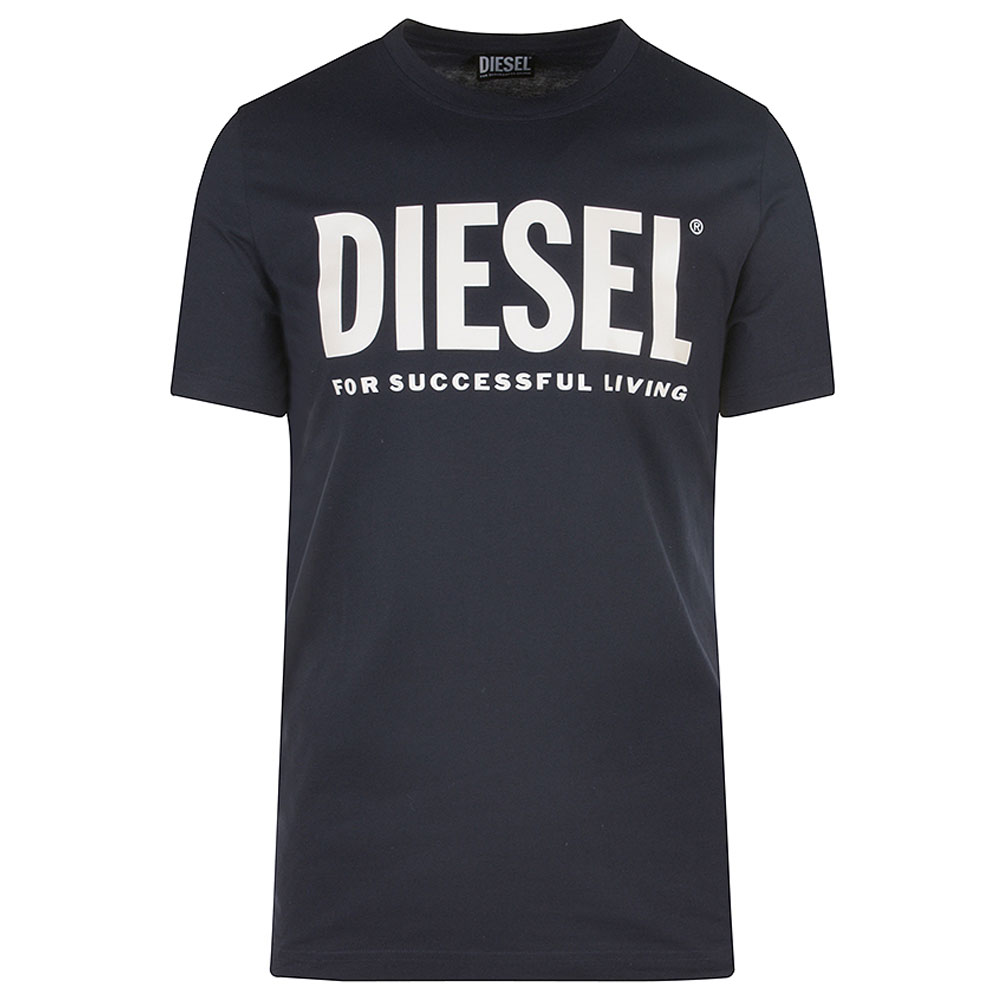 Diegos Eco Logo T-Shirt in Navy