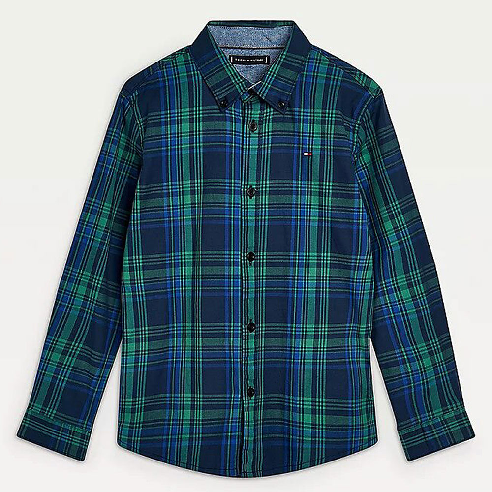 Classic Check Shirt in Green