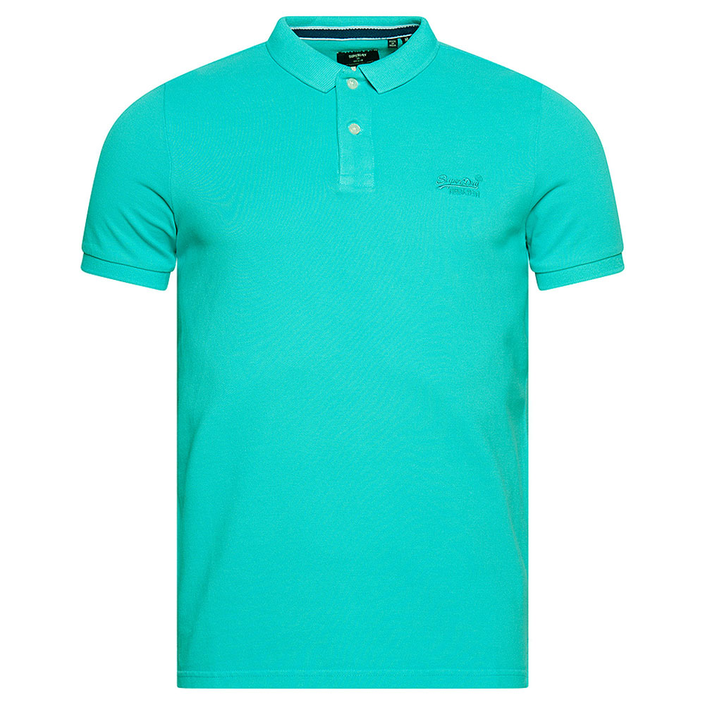 Vintage Polo Shirt in Turquoise