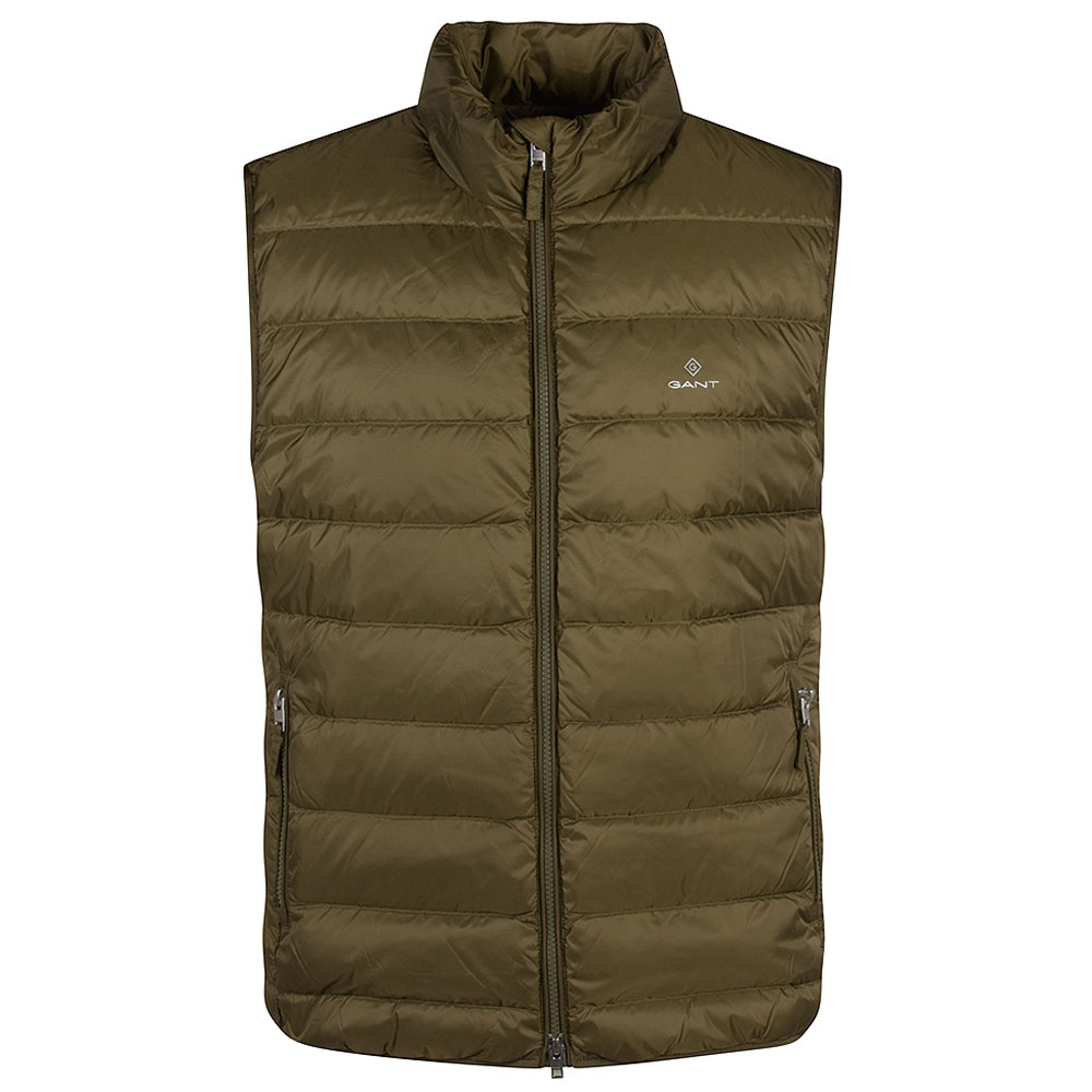 The Light Down Gilet in Green