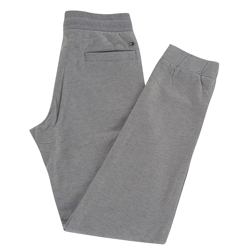 Tommy Flag Sweatpants in Lt Grey