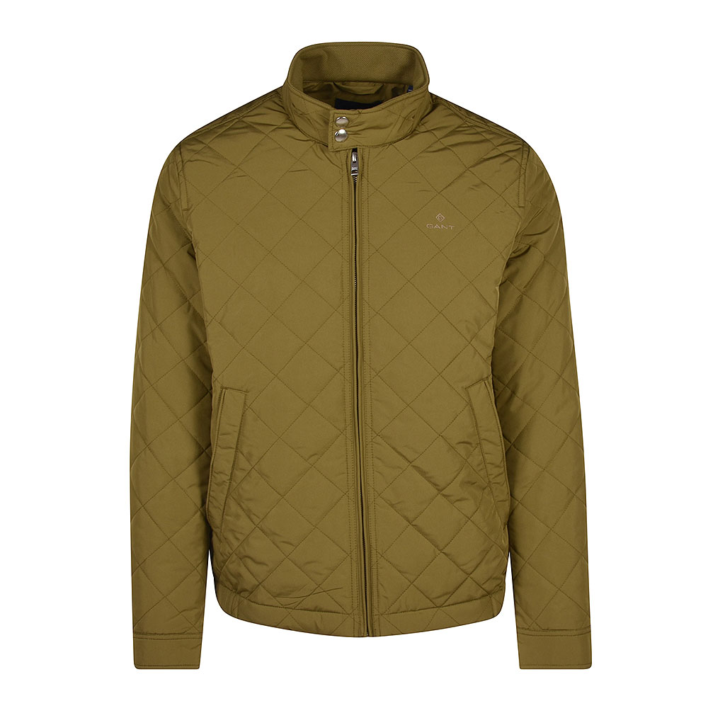 Quilted Windcheater in Green