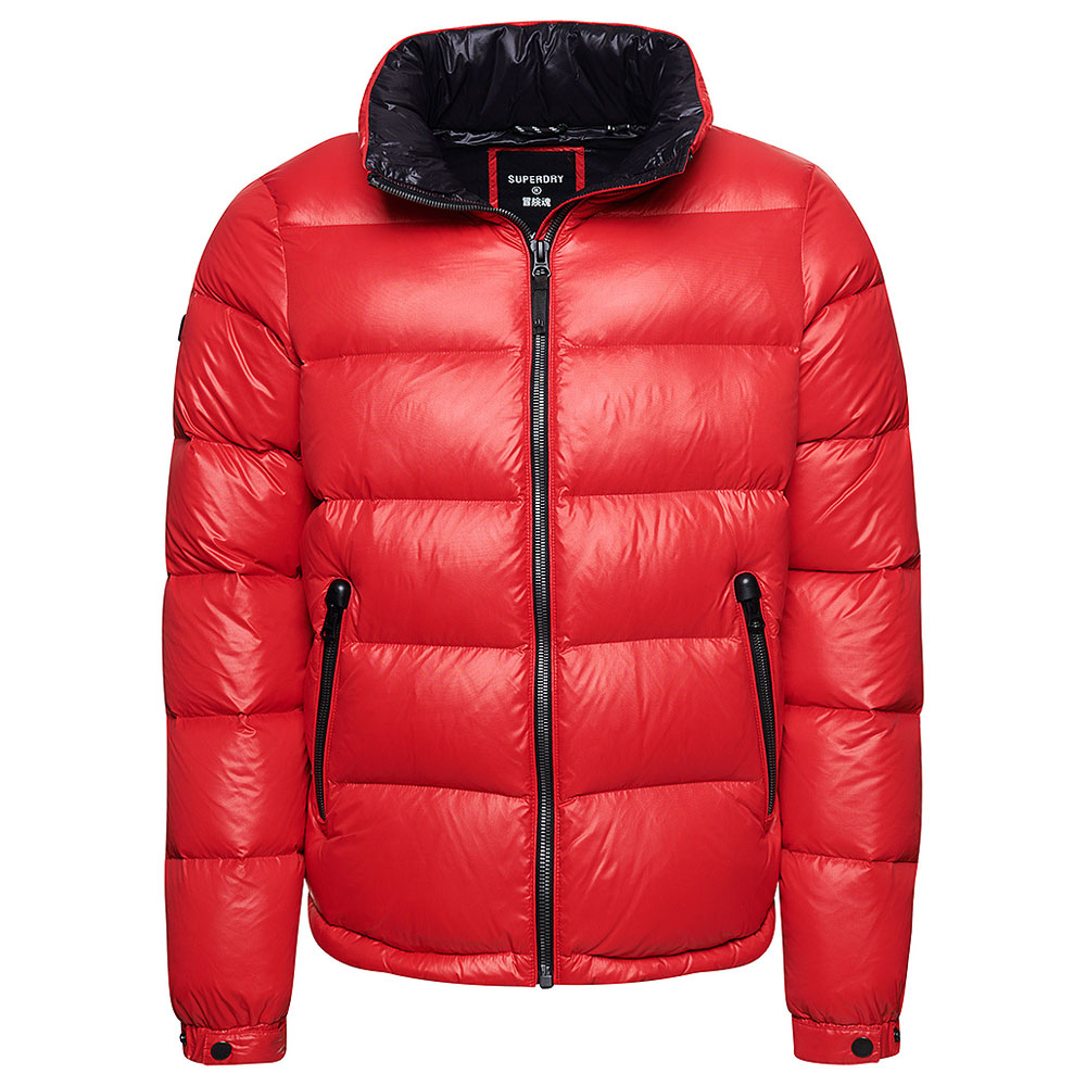 Alpine Down Jacket in Red