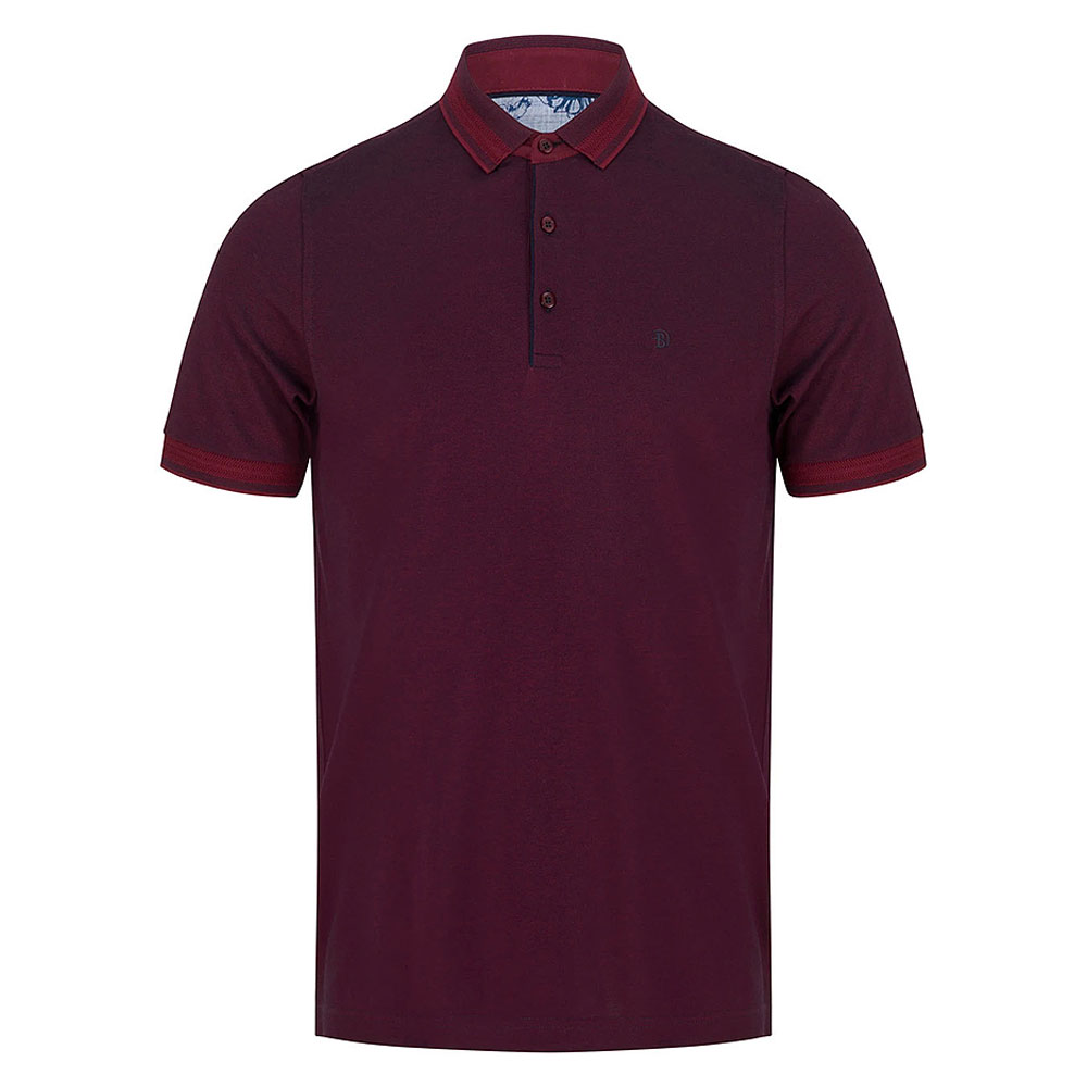 Nathan Polo Shirt in Wine