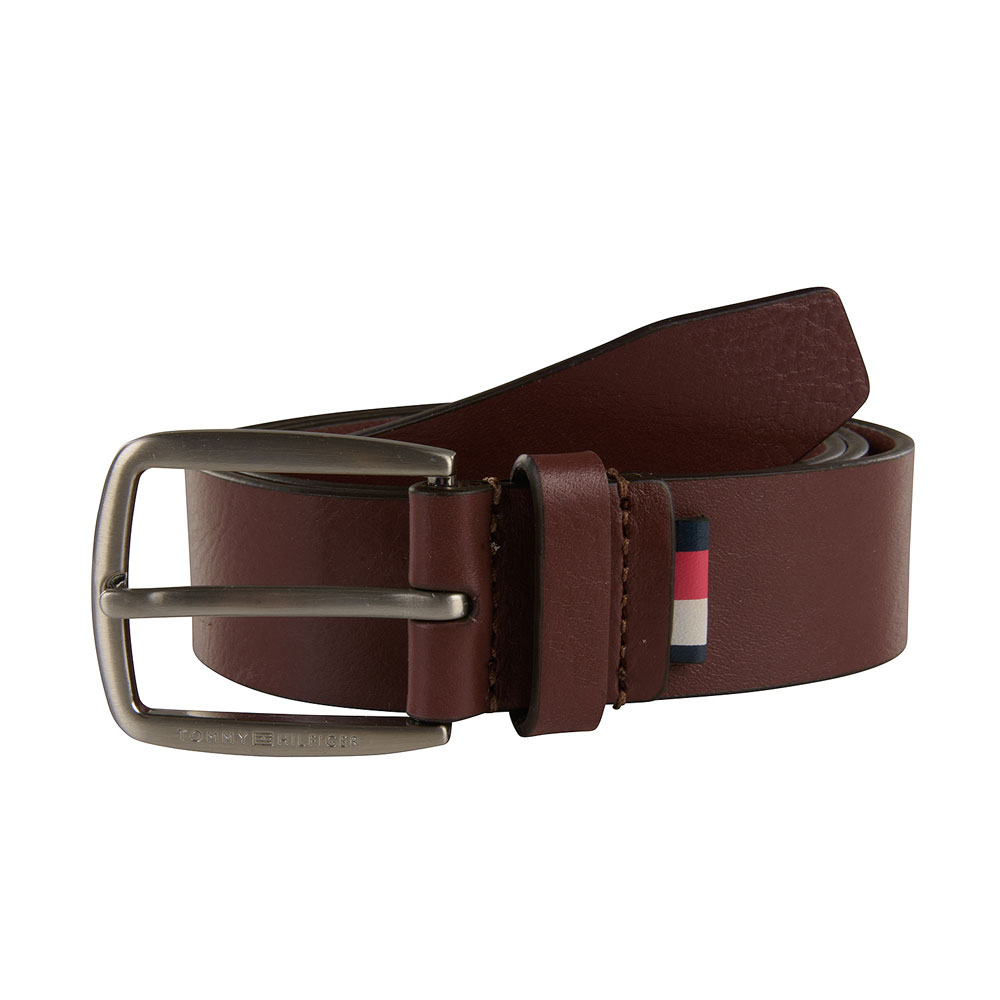 Modern Leather Belt in Tan