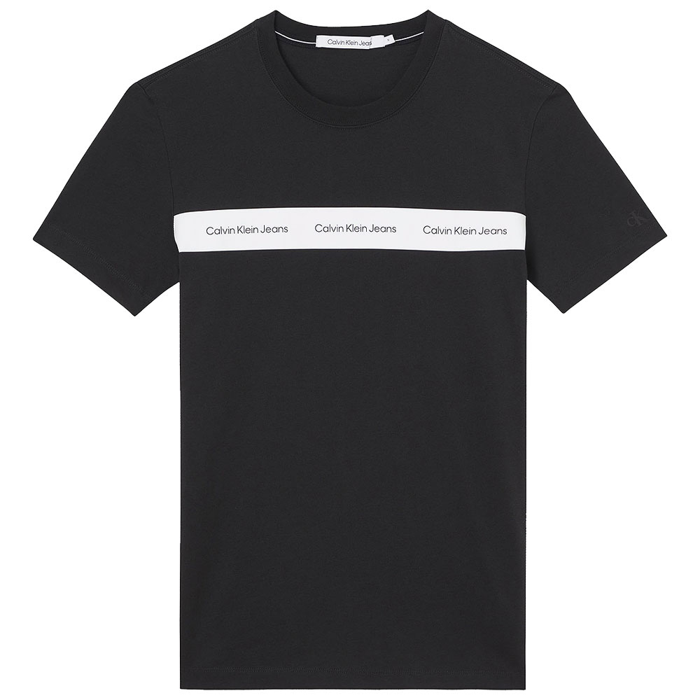 Contrast Intsit T-Shirt in Black