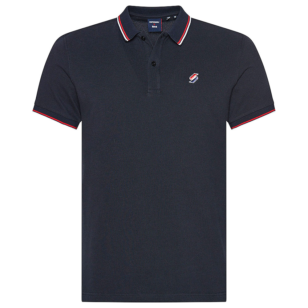 Core Essential Polo Shirt in Navy