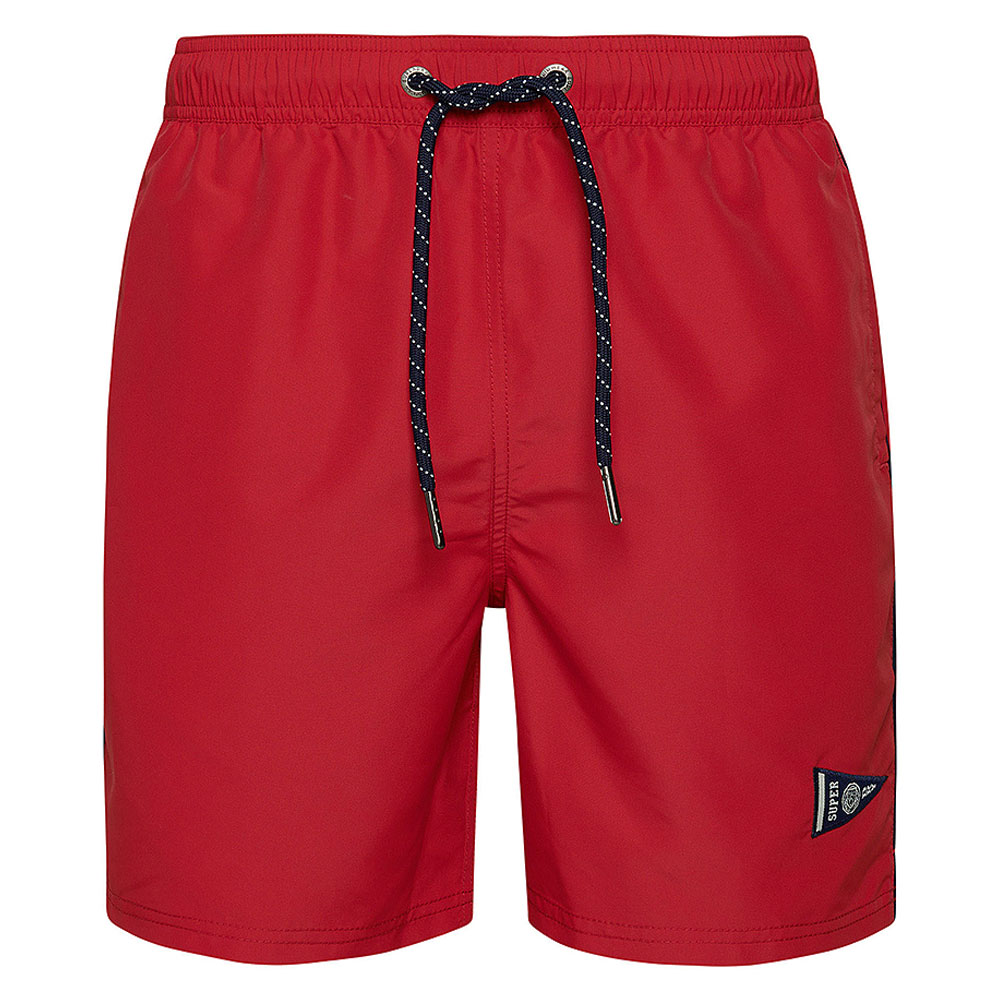 Varisty Swimming Shorts in Red