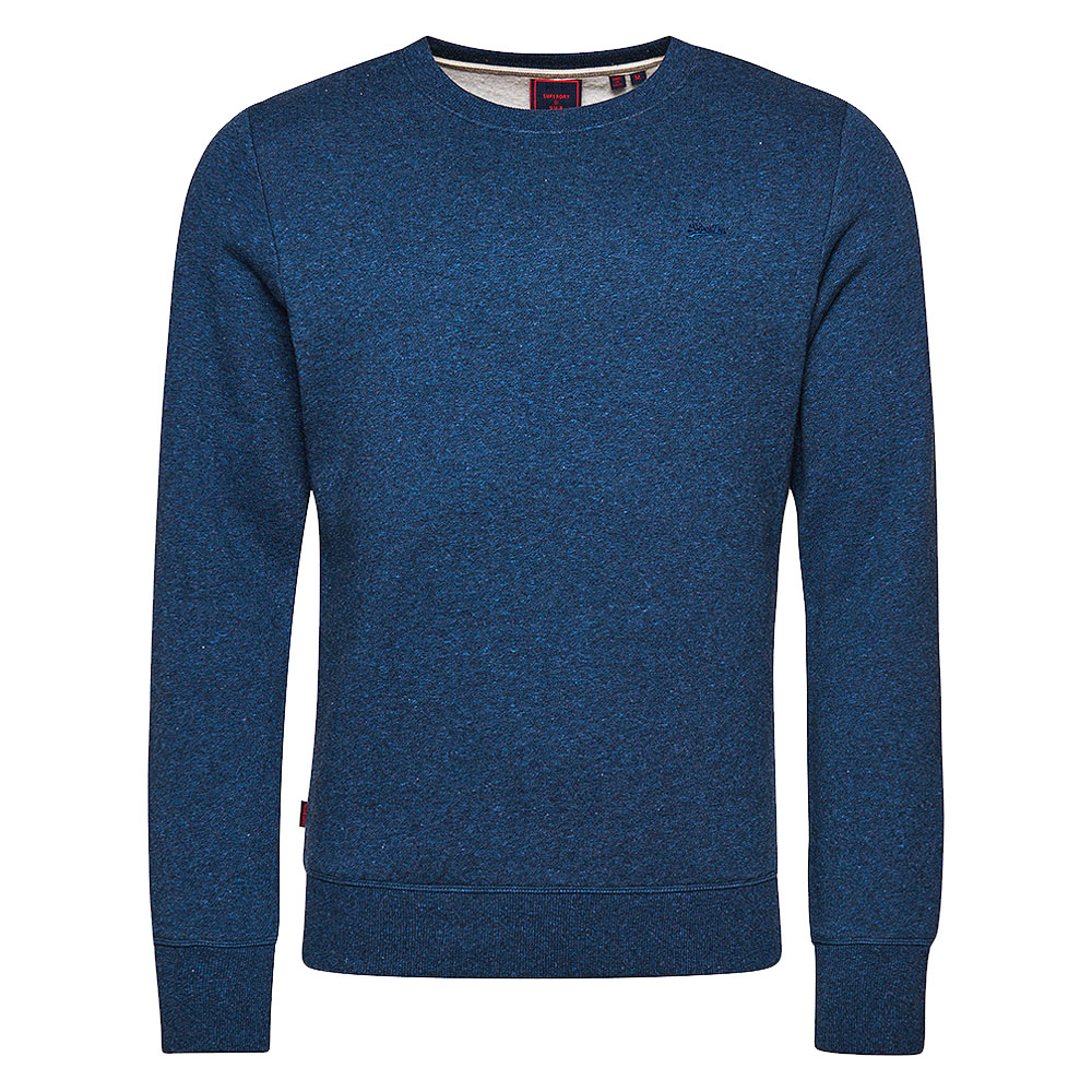 Vintage Crew Neck Sweater in Blue