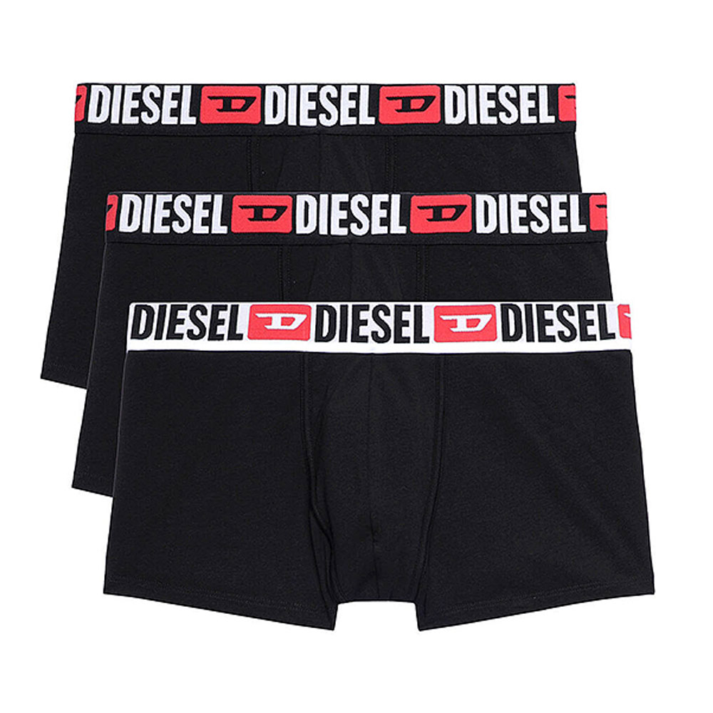 Three Pack Boxer Shorts in Black