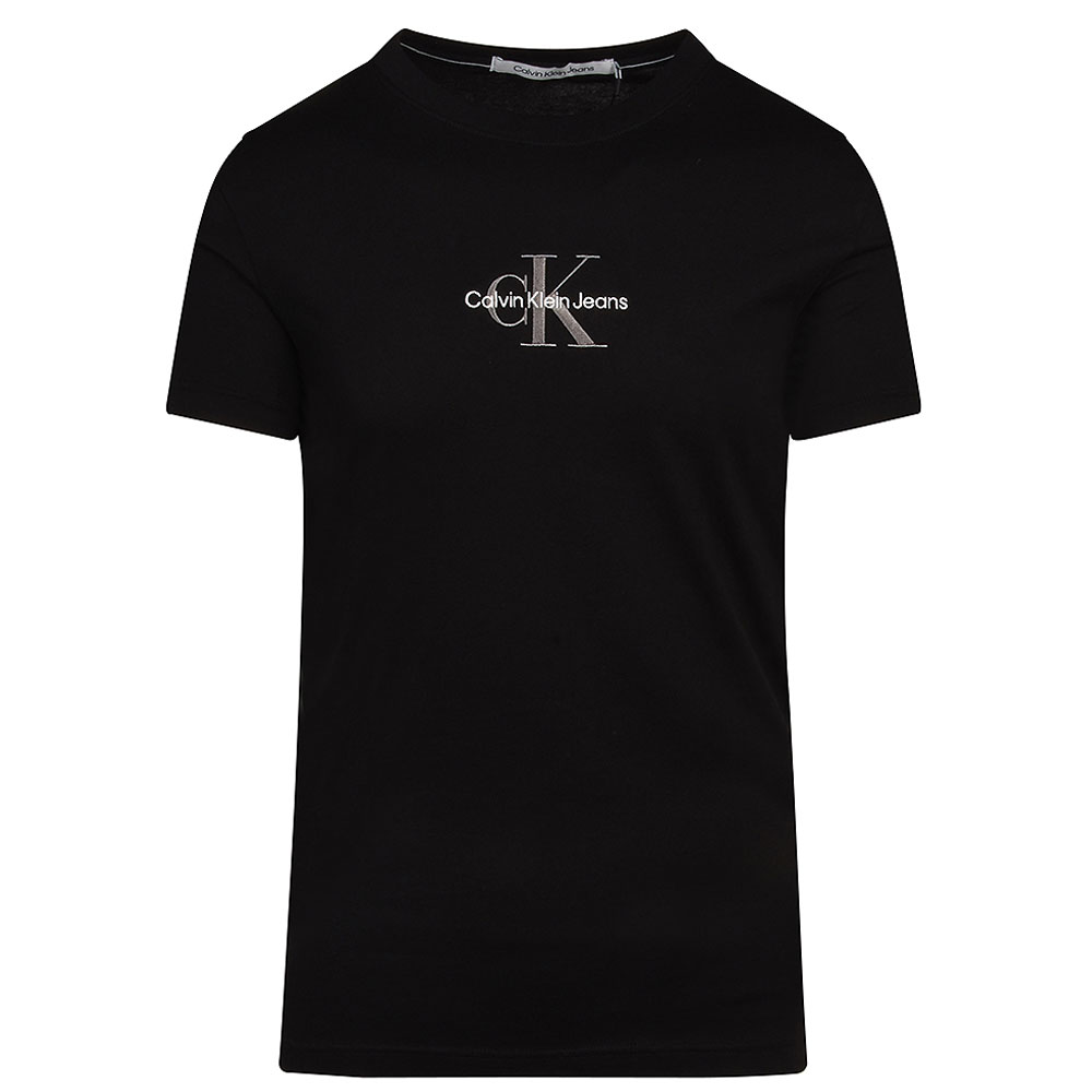 Monogram Logo T-Shirt in Black