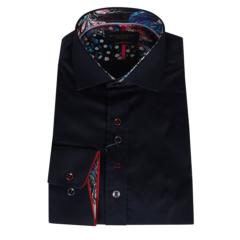Guide London Casual Shirt in Navy