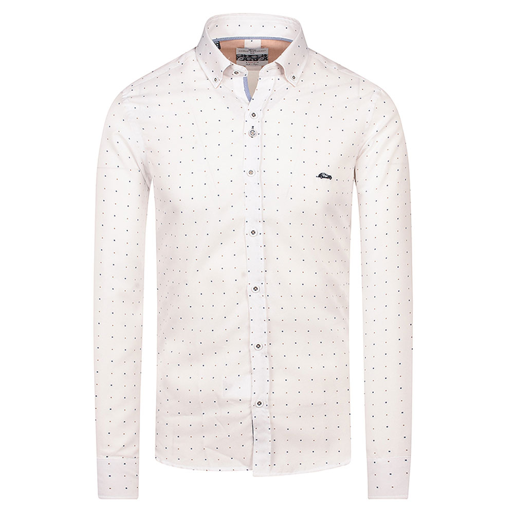 Alagon Slim Fit Shirt in White