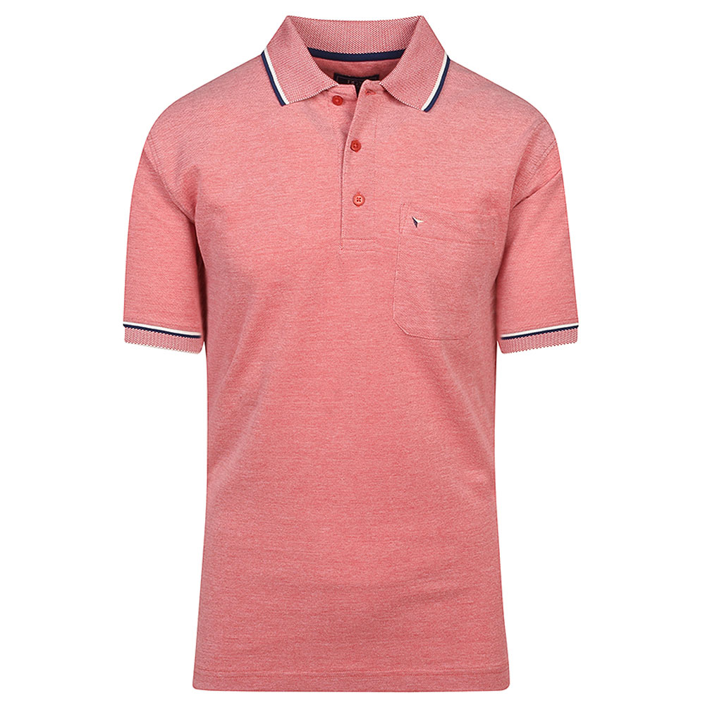 SS Polo Shirt in Red
