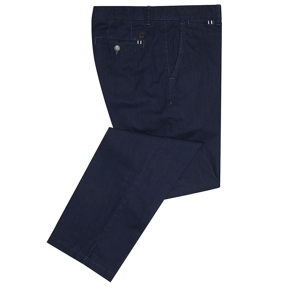 Prestion Casual Trouser in Navy