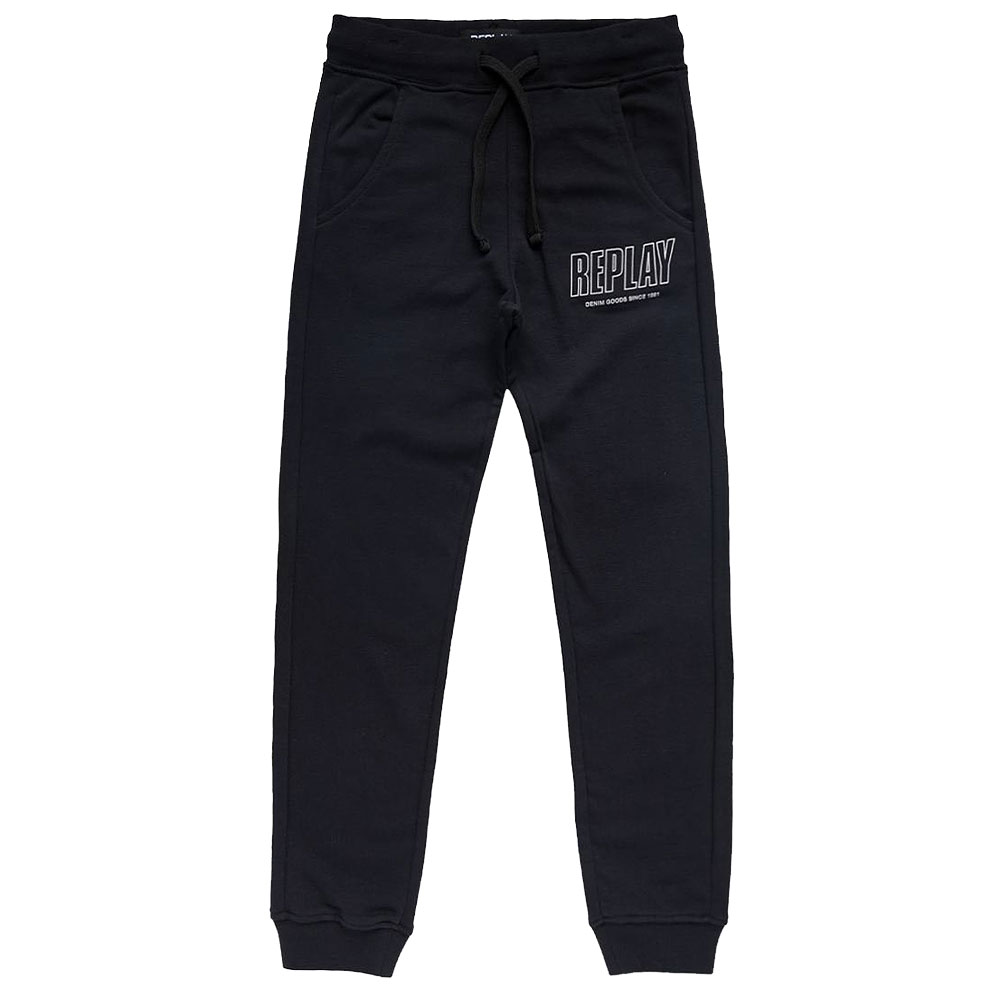 Pantalone Kids Collection Track Bottoms in Black