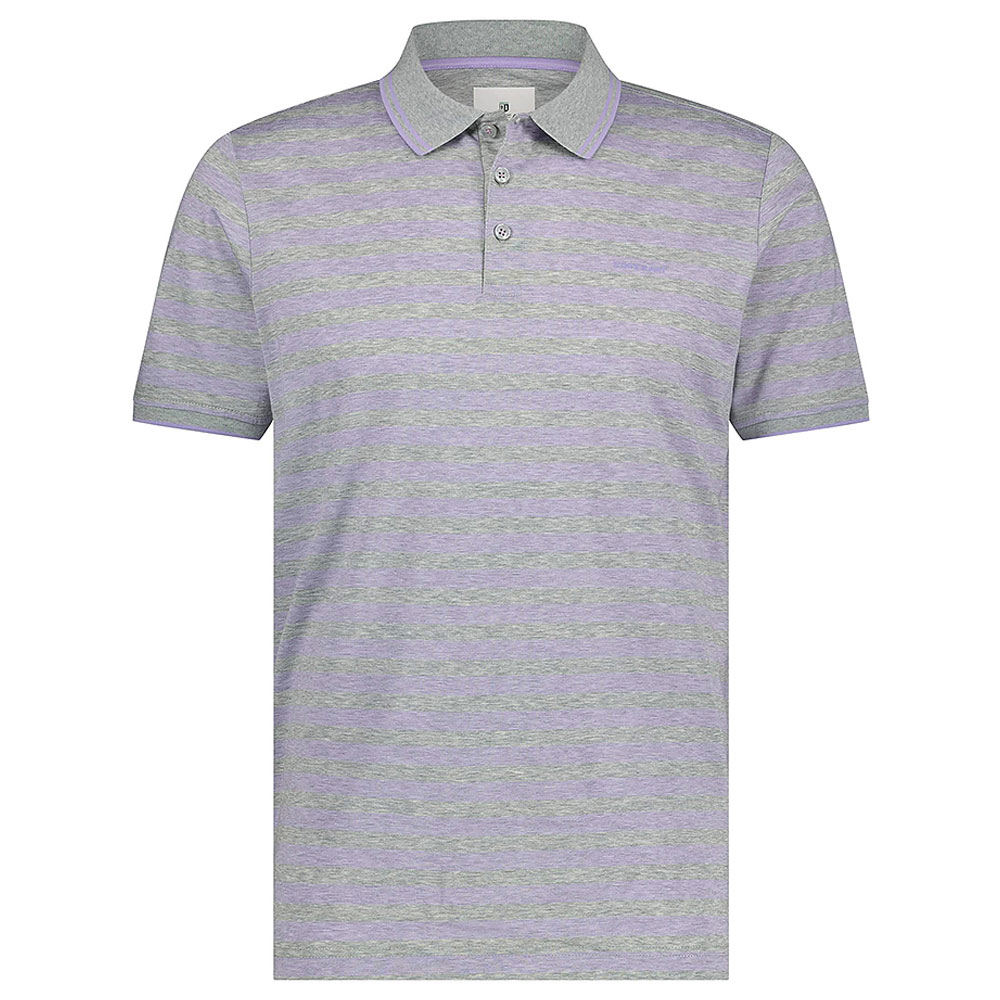 Mercercized Jersey Polo Shirt in Lilac