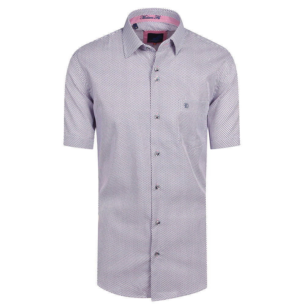 Leo Casual Shirt in Violet