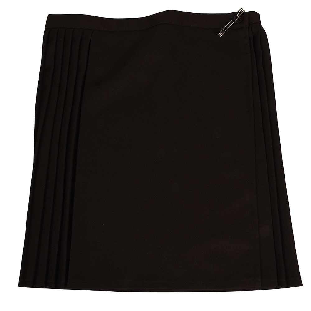 St Louise's Poly Skirt in Brown