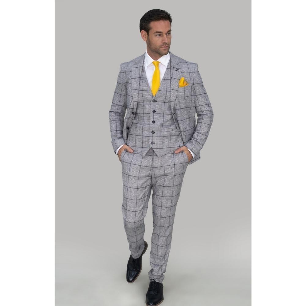 Ghost 3 Piece Suit in Grey