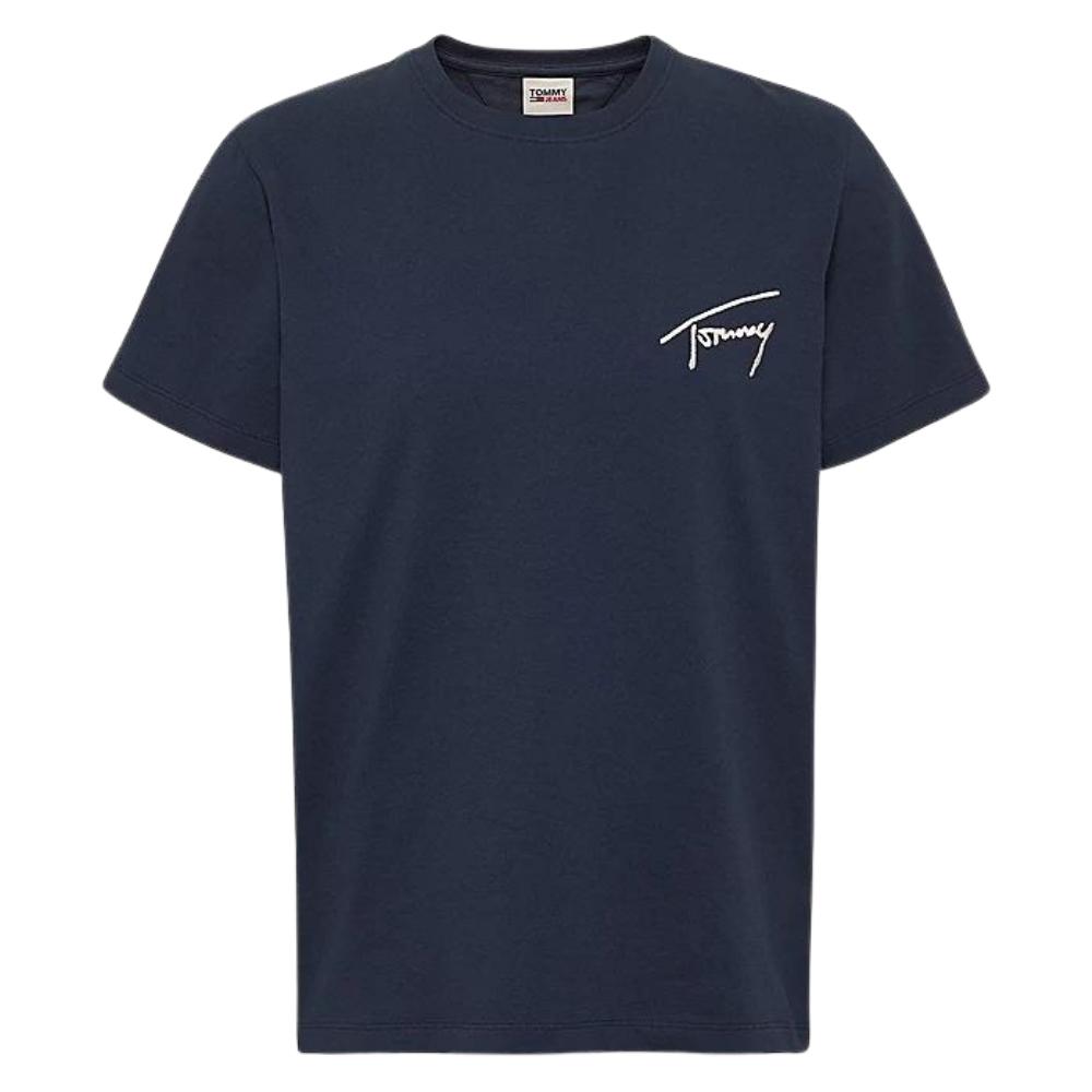 Relaxed Signature T-Shirt in Navy