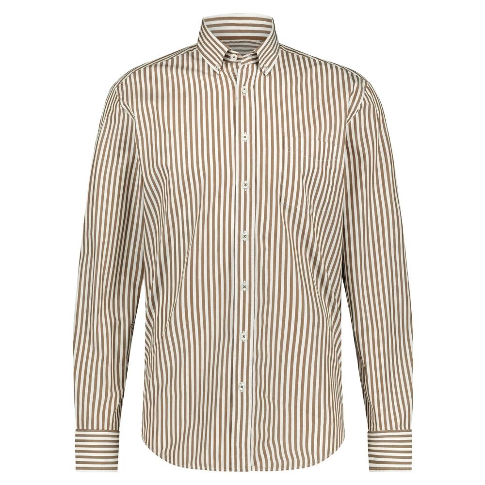 Striped Shirt in Brown