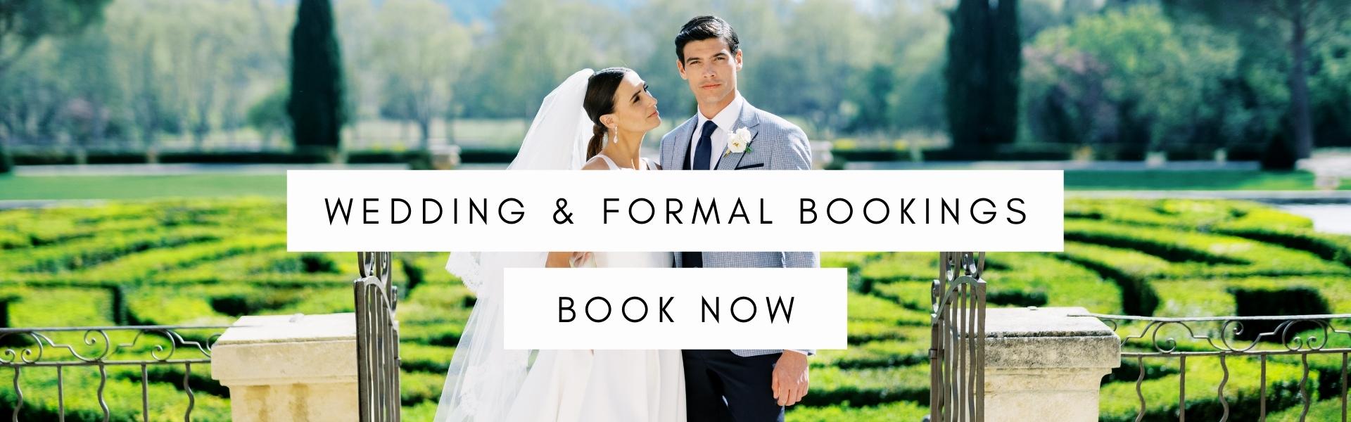 Wedding & Formal Bookings